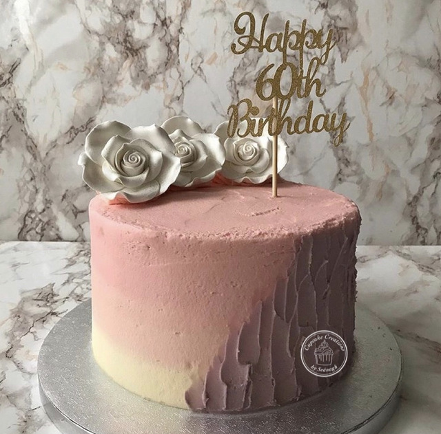 60 Years Loved Blessed 60 & Fabulous Cake Topper 60 Topper - Etsy Israel